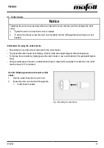 Preview for 13 page of Mafell FM 1000 Operating/Safety Instructions Manual