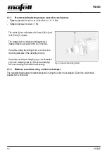 Preview for 14 page of Mafell FM 1000 Operating/Safety Instructions Manual