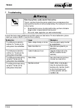 Preview for 19 page of Mafell FM 1000 Operating/Safety Instructions Manual