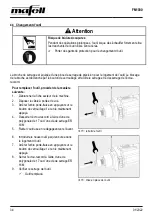 Предварительный просмотр 34 страницы Mafell FM 1000 Operating/Safety Instructions Manual