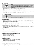 Предварительный просмотр 22 страницы Mafell FM 1000 Translation Of The Original Operating Instructions