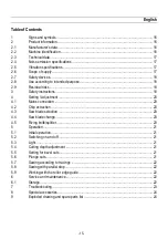 Preview for 4 page of Mafell K 55 cc Operating Instructions Manual