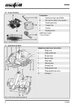 Preview for 6 page of Mafell KSS300 Operating/Safety Instructions Manual