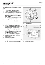 Preview for 16 page of Mafell KSS300 Operating/Safety Instructions Manual