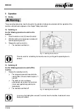 Preview for 19 page of Mafell KSS300 Operating/Safety Instructions Manual