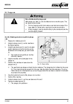 Preview for 21 page of Mafell KSS300 Operating/Safety Instructions Manual