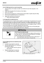 Preview for 25 page of Mafell KSS300 Operating/Safety Instructions Manual