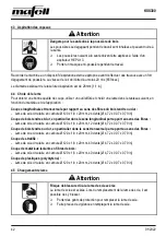 Preview for 42 page of Mafell KSS300 Operating/Safety Instructions Manual