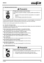 Preview for 69 page of Mafell KSS300 Operating/Safety Instructions Manual