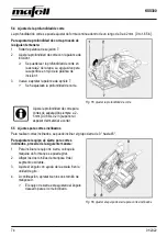 Preview for 74 page of Mafell KSS300 Operating/Safety Instructions Manual