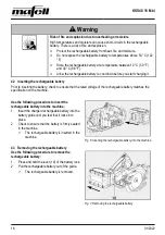 Preview for 16 page of Mafell KSS40 18 M bl Operating/Safety Instructions Manual