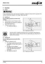 Предварительный просмотр 21 страницы Mafell KSS40 18 M bl Operating/Safety Instructions Manual