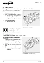 Preview for 22 page of Mafell KSS40 18 M bl Operating/Safety Instructions Manual