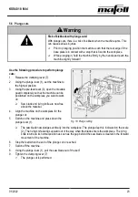 Preview for 23 page of Mafell KSS40 18 M bl Operating/Safety Instructions Manual