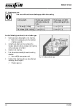 Preview for 24 page of Mafell KSS40 18 M bl Operating/Safety Instructions Manual