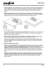 Preview for 44 page of Mafell KSS40 18 M bl Operating/Safety Instructions Manual