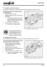 Preview for 54 page of Mafell KSS40 18 M bl Operating/Safety Instructions Manual