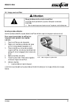 Предварительный просмотр 57 страницы Mafell KSS40 18 M bl Operating/Safety Instructions Manual