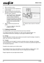 Предварительный просмотр 62 страницы Mafell KSS40 18 M bl Operating/Safety Instructions Manual