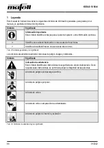 Preview for 68 page of Mafell KSS40 18 M bl Operating/Safety Instructions Manual