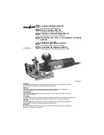 Mafell LNF 20 Operating Instructions And Spare Parts List preview