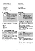 Preview for 20 page of Mafell LO 65 Ec Translation Of The Original Operating Instructions