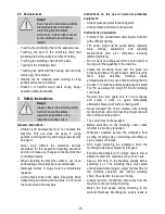 Preview for 15 page of Mafell LS 103 EC Original Operating Instructions