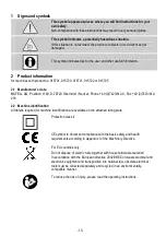 Предварительный просмотр 15 страницы Mafell MS 55 Original Operating Instructions And Spare Parts List