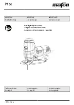 Preview for 1 page of Mafell P1CC Series Operating/Safety Instructions Manual