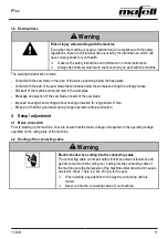 Preview for 11 page of Mafell P1CC Series Operating/Safety Instructions Manual
