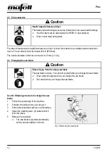Preview for 12 page of Mafell P1CC Series Operating/Safety Instructions Manual