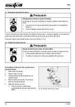 Предварительный просмотр 54 страницы Mafell P1CC Series Operating/Safety Instructions Manual