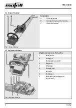 Preview for 8 page of Mafell pss 3100 se Operating/Safety Instructions Manual