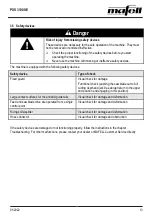 Preview for 13 page of Mafell pss 3100 se Operating/Safety Instructions Manual