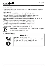 Preview for 16 page of Mafell pss 3100 se Operating/Safety Instructions Manual