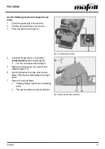 Preview for 17 page of Mafell pss 3100 se Operating/Safety Instructions Manual