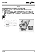 Preview for 57 page of Mafell pss 3100 se Operating/Safety Instructions Manual