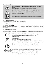 Preview for 6 page of Mafell S 25 M Translation Of The Original Operating Instructions