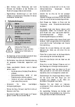 Preview for 9 page of Mafell S 25 M Translation Of The Original Operating Instructions