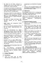 Preview for 10 page of Mafell S 25 M Translation Of The Original Operating Instructions