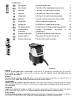 Mafell S 35 M Translation Of The Original Operating Instructions preview