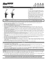 Mag-Torch MT565 Instruction Manual предпросмотр