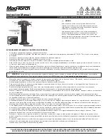 Preview for 10 page of Mag-Torch MT780 Instruction Manual