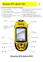 Предварительный просмотр 7 страницы Magellan eXplorist 200 - Hiking GPS Receiver Manuel