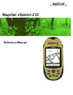 Preview for 1 page of Magellan eXplorist 210 Reference Manual