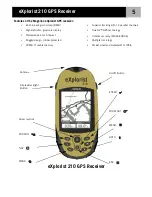 Preview for 8 page of Magellan eXplorist 210 Reference Manual