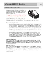 Preview for 11 page of Magellan eXplorist 500 Reference Manual