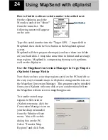 Preview for 26 page of Magellan eXplorist User Manual