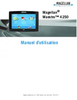Magellan Maestro 4250 - Automotive GPS Receiver Manuel D'Utilisation preview