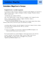 Preview for 89 page of Magellan Magellan eXplorist 300 Manuale Di Riferimento